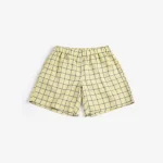Kids Plaid Cotton Shorts