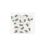 Kids Cotton Print Short Sleeve Shirt