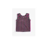 Kids Cotton Stripe Sleeveless Shirt, Tank Top