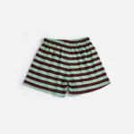 Kids Stripe Cotton Shorts