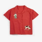 Kids Cotton Short Sleeve Shirt